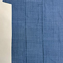 浦野理一作 縹色色無地着物