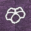 観世水紋鴛鴦刺繍付下