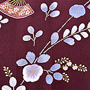 辻が花模様の被布コート 質感・風合