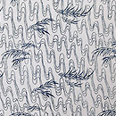 松原利男作 流水に柳