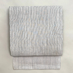 越後上布縞の名古屋帯