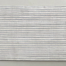 越後上布縞の名古屋帯　前柄