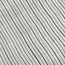 越後上布縞の名古屋帯　質感・風合