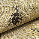 虫尽くし紗の本袋帯　質感・風合