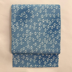 松原工房 千鳥の中形名古屋帯