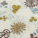 茶屋辻帷子崩しの名古屋帯　質感・風合