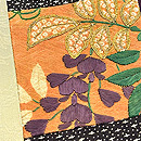 江戸裂の切り継ぎ名古屋帯　質感・風合