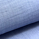 縹色無地の麻名古屋帯　質感・風合