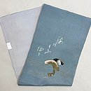 松の刺繍絽名古屋帯　帯裏