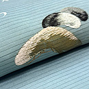 松の刺繍絽名古屋帯　質感・風合