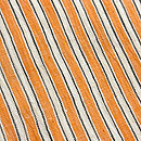 麻地縞の名古屋帯　質感・風合