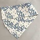 松原工房 半幅帯 千鳥　帯裏