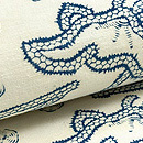 松原工房 半幅帯 千鳥　質感・風合