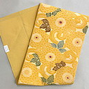 松原工房 菊唐草文様名古屋帯　帯裏