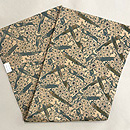 松原工房 琴菊文様の名古屋帯　帯裏