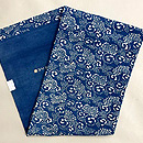 松原工房 松原八光作 細かい牡丹唐草名古屋帯　帯裏