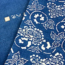 松原工房 松原八光作 細かい牡丹唐草名古屋帯 質感・風合