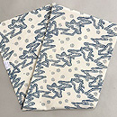 松原工房 千鳥文様の名古屋帯 帯裏