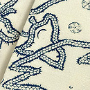 松原工房 千鳥文様の名古屋帯　質感・風合