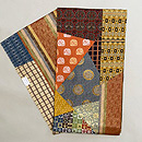 龍村平蔵製 寄せ裂の袋帯　帯裏