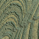 ふくれ織袋帯 銘入り　質感・風合