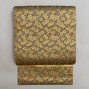金蘭菊文様丸帯 88,000円(税込)帯25-10-05 | アンティーク着物の