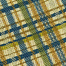 吉野格子能装束崩し名古屋帯　質感・風合