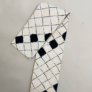 木綿絞り半巾帯