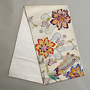 鳳凰牡丹文様の袋帯 帯裏