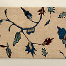 マドゥーラ島バティック名古屋帯　前柄