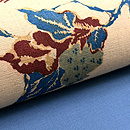 マドゥーラ島バティック名古屋帯　質感・風合