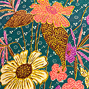 ペカロンガンバティック名古屋帯　質感・風合