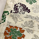 江戸期唐織袈裟解き付帯　質感・風合