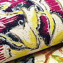 絵画タッチの名古屋帯　質感・風合