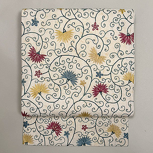 インドグジャラートの欧州渡り刺繍帯