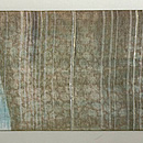 金糸銀糸のサリー帯　前柄