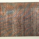 金糸銀糸のサリー帯　前柄