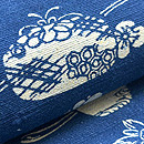 松原八光作 茶道具尽くし文の名古屋帯 質感・風合