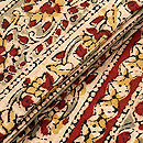 インド更紗の半巾帯　質感・風合