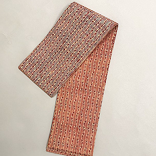 インド更紗の半巾帯