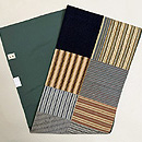 浦野理一の継ぎ裂帯　帯裏