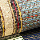 浦野理一の継ぎ裂帯　質感・風合