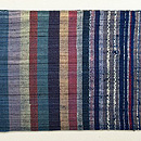 浦野理一の継ぎ裂帯　前柄