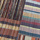 浦野理一の継ぎ裂帯　質感・風合