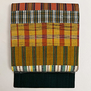 浦野理一の継ぎ裂帯