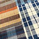 浦野理一の継ぎ裂帯　質感・風合