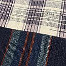 浦野理一の継ぎ裂帯　質感・風合