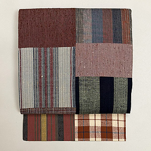 浦野理一の継ぎ裂帯