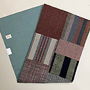 浦野理一の継ぎ裂帯　帯裏