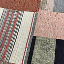 浦野理一の継ぎ裂帯　質感・風合